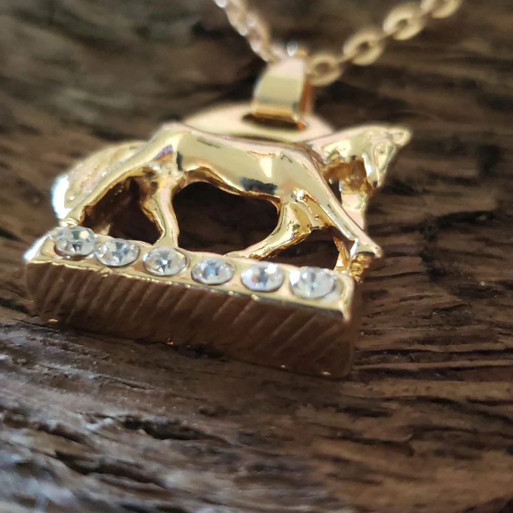 Saddle Stirrup Necklace. Horse Pony Equestrian Equine Horse Saddle Vaquero Rodeo - Picture 7 of 14